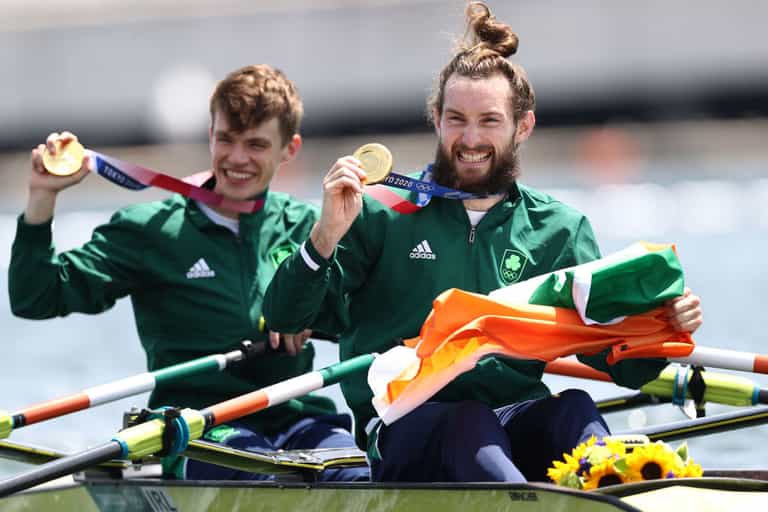 “Ah I suppose it’s fine” – Paul O’Donovan and Fintan McCarthy are Olympic gold medallists “Ah I suppose it’s fine” – Paul O’Donovan and Fintan McCarthy are Olympic gold medallists