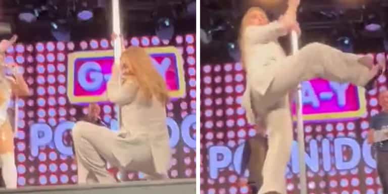 WATCH: Adele surprises London nightclub with some unreal pole dancing WATCH: Adele surprises London nightclub with some unreal pole dancing