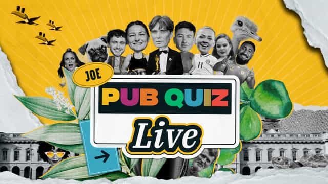A live JOE pub quiz is happening in Dublin this month A live JOE pub quiz is happening in Dublin this month