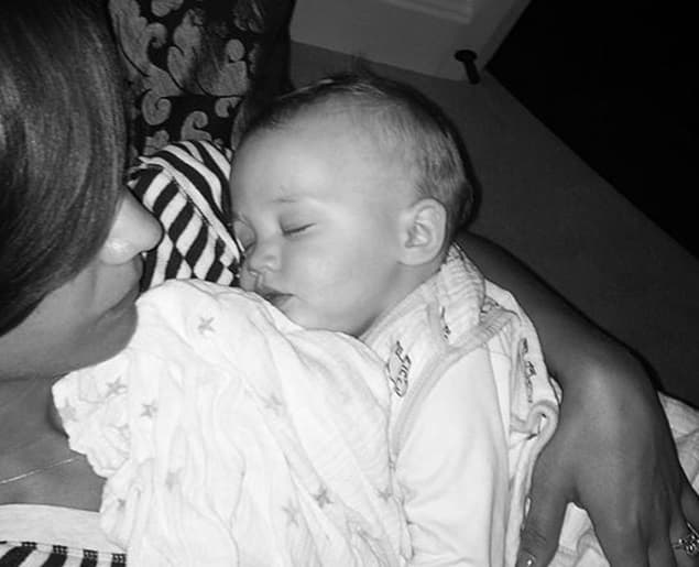 PICTURE: Frankie Sandford Reunited With Son Parker After Hen Party PICTURE: Frankie Sandford Reunited With Son Parker After Hen Party