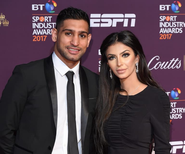 Amir Kahn and Faryal Makhdoom have welcomed their third child together Amir Kahn and Faryal Makhdoom have welcomed their third child together