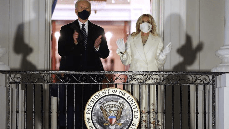 Irish designer “mindblown” as Dr Jill Biden wears dress she embroidered Irish designer “mindblown” as Dr Jill Biden wears dress she embroidered