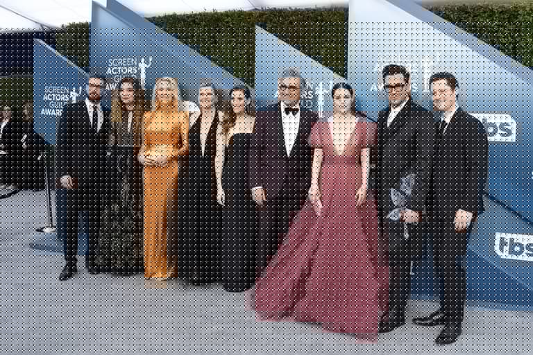 Cast members of Schitt’s Creek reunite for Sarah Levy’s wedding Cast members of Schitt’s Creek reunite for Sarah Levy’s wedding