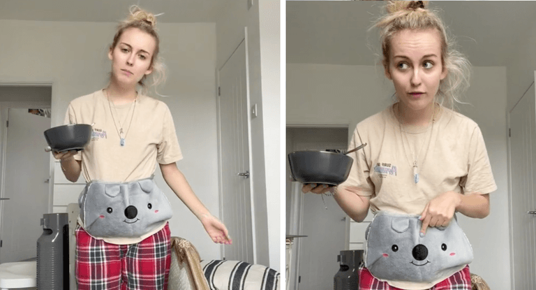 This hot water bottle pouch is perfect for menstrual cramps This hot water bottle pouch is perfect for menstrual cramps