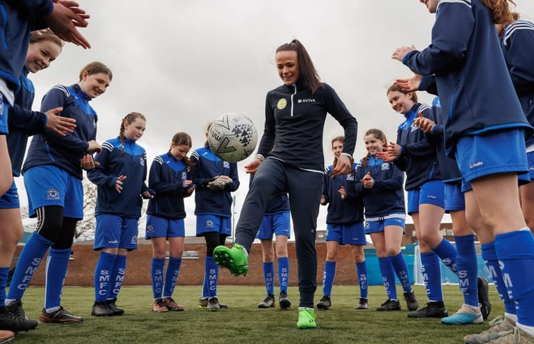 Irish footballer Áine O’Gorman says competing in the World Cup is a “dream come true” Irish footballer Áine O’Gorman says competing in the World Cup is a “dream come true”