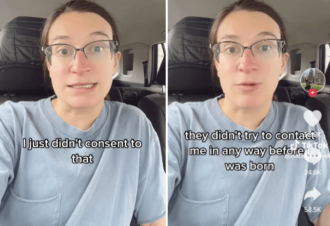 “I did not consent”: TikToker says she sued parents for having her without permission “I did not consent”: TikToker says she sued parents for having her without permission