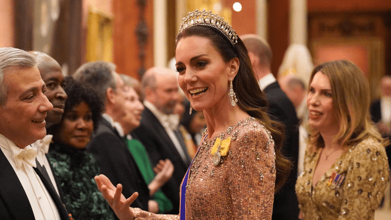 Kate Middleton rewears royal wedding look for Diplomatic Reception Kate Middleton rewears royal wedding look for Diplomatic Reception