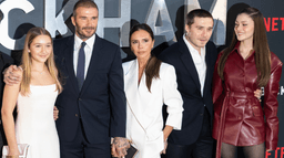 Harper Beckham makes a five mile journey to visit estranged brother Brooklyn Harper Beckham makes a five mile journey to visit estranged brother Brooklyn