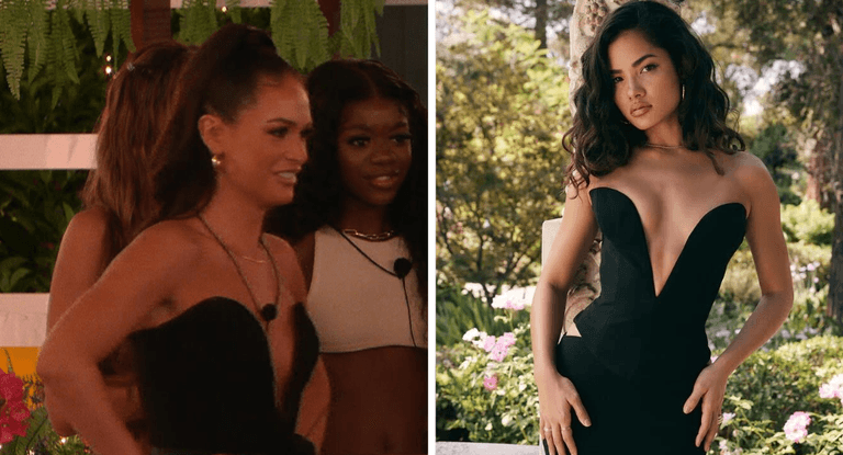Islander style: Olivia’s deep V black corset from Love Island Islander style: Olivia’s deep V black corset from Love Island