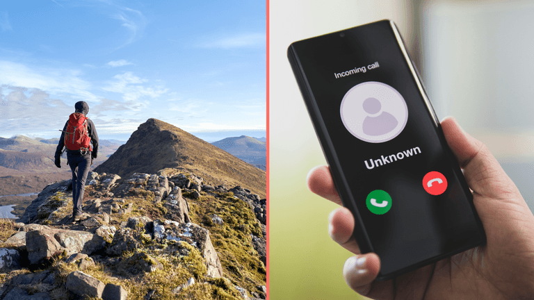 Hiker who was lost for 24 hours ignored calls from rescuers because it was an unknown number Hiker who was lost for 24 hours ignored calls from rescuers because it was an unknown number