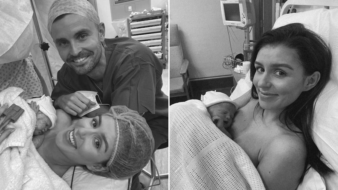 Terrie McEvoy shares newborn baby girl’s name for first time