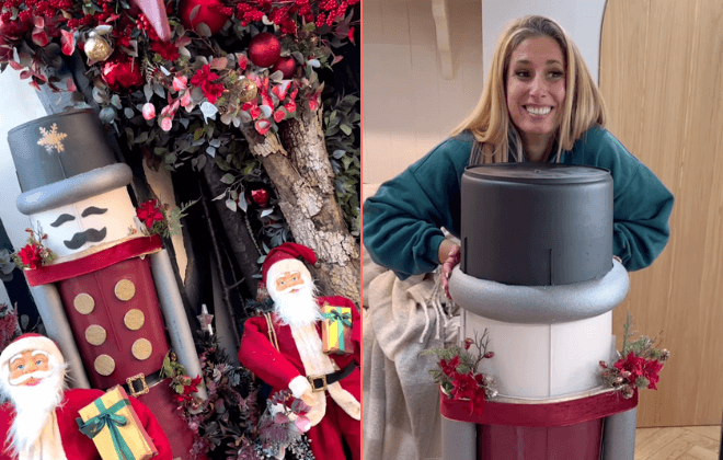 Stacey Solomon facing backlash over extreme Christmas decorations