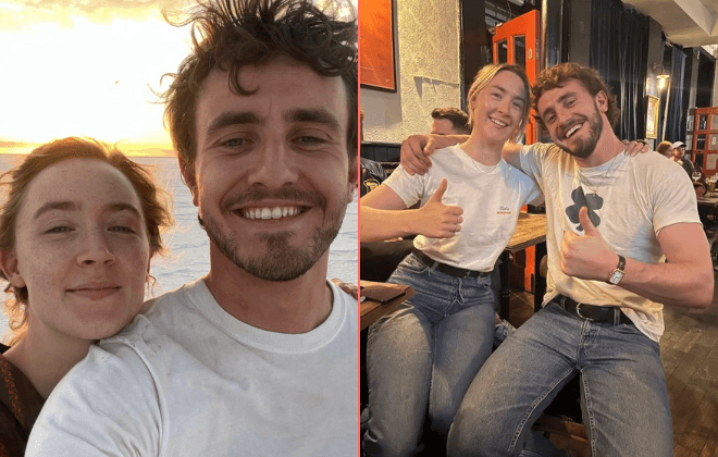 Paul Mescal shares sweet behind-the-scenes photo with Saoirse Ronan