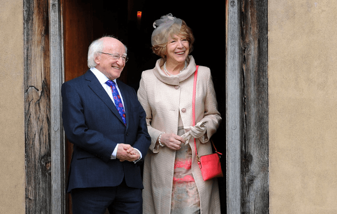 Sabina Higgins is undergoing treatment for breast cancer