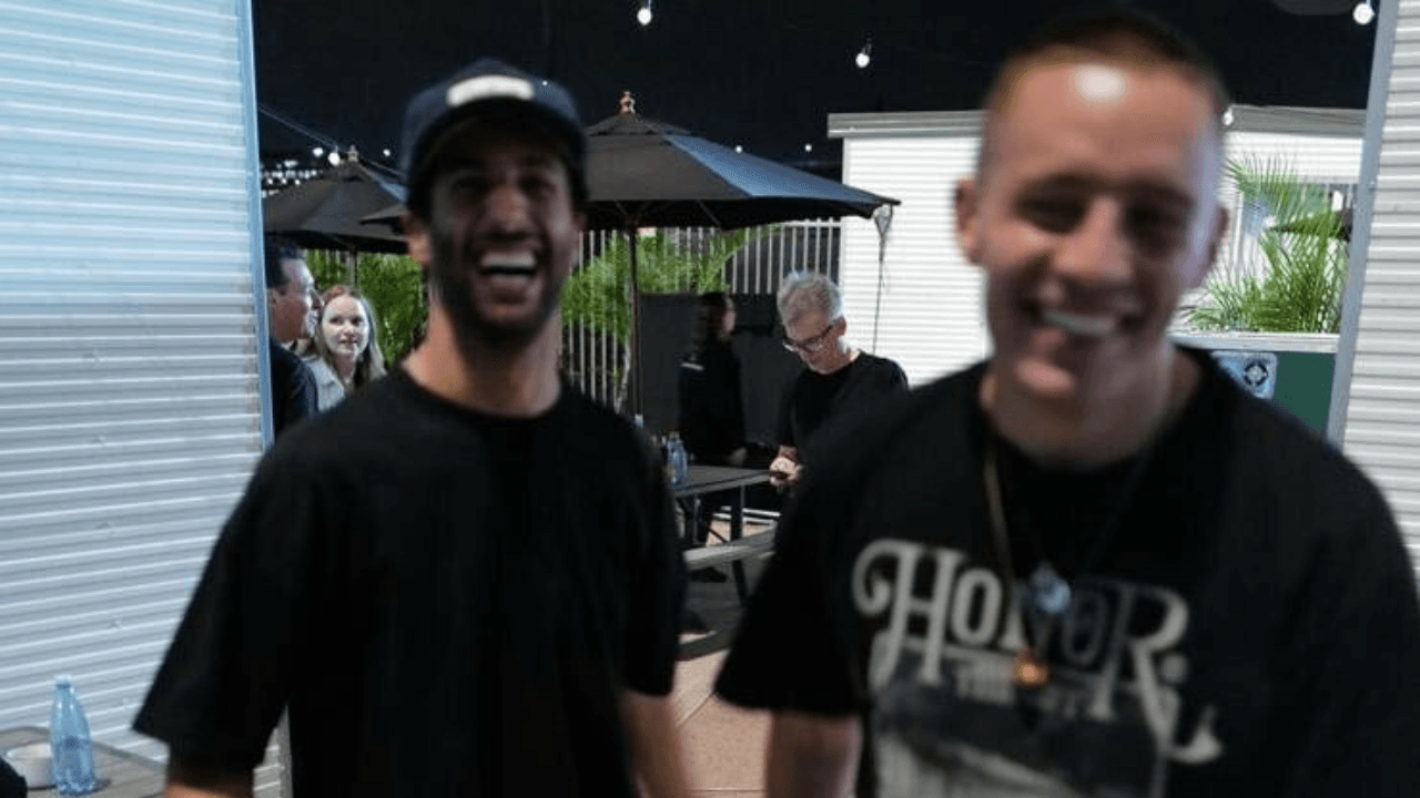 Dermot Kennedy and Daniel Ricciardo join Zach Bryan on stage