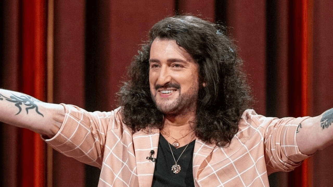 Arthur Gouroulian holds back tears speaking about refugee childhood