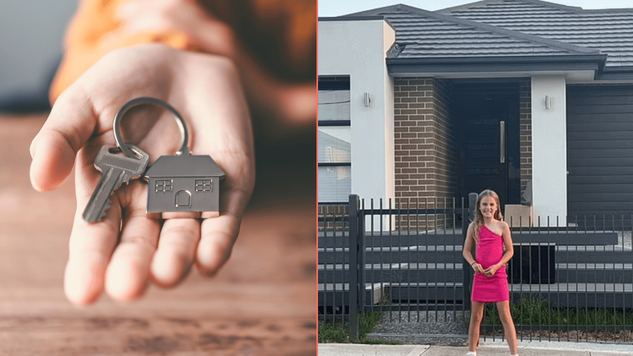 Eight-year-old girl becomes one of the world’s youngest homeowners