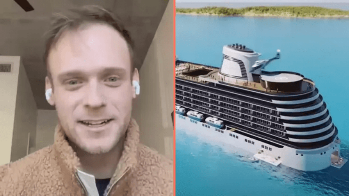 Man purchases flat on cruise ship because it’s cheaper than ones in his hometown