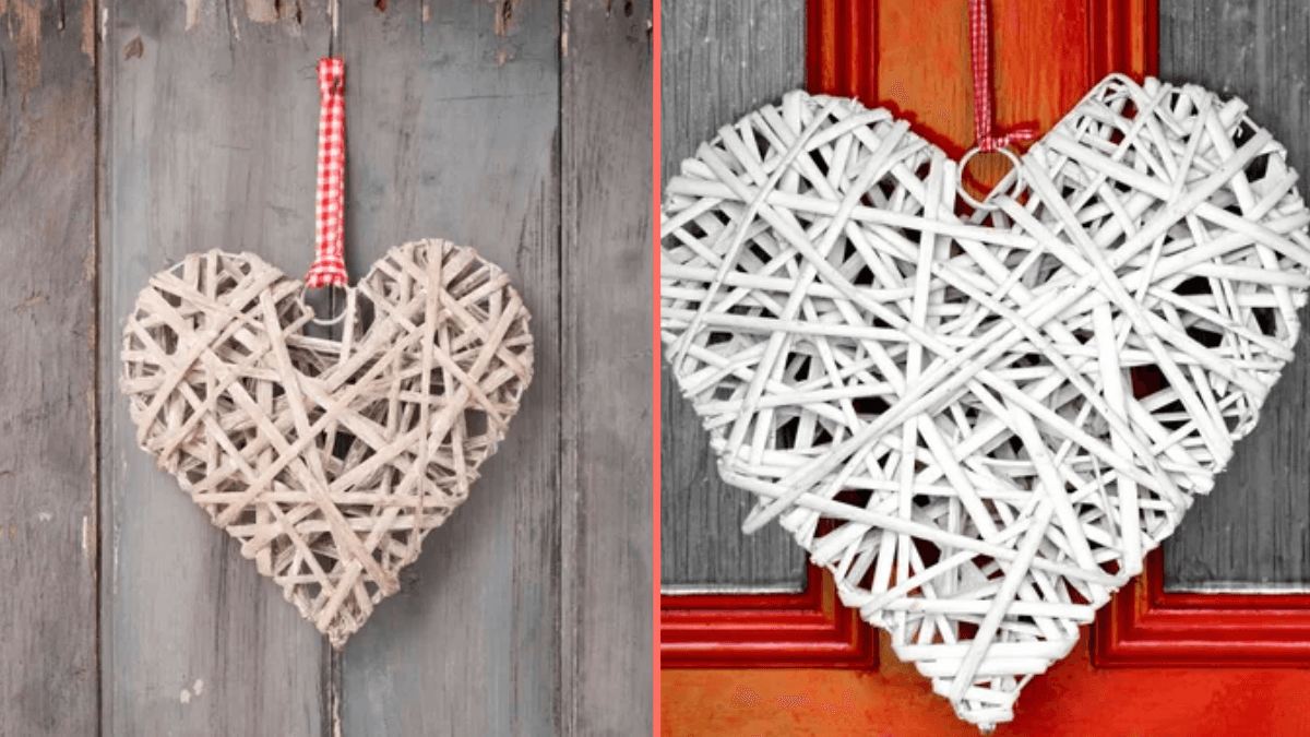 People left stunned after discovering why people have wicker hearts on their doors and windows