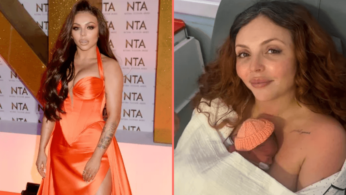 Jesy Nelson reveals unique baby names after giving birth to twins