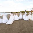 Racing Brides Take to the Galway Race Track, All in the Name of Charity