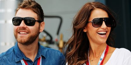 Brian McFadden and Vogue Williams Jet into Dublin Ahead of their September Nuptials