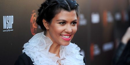 Kourtney Kardashian Shows Off New Daughter Penelope For The First Time