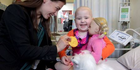 Golden Girl Katie Visits Crumlin And Thinks About Her Big Decision