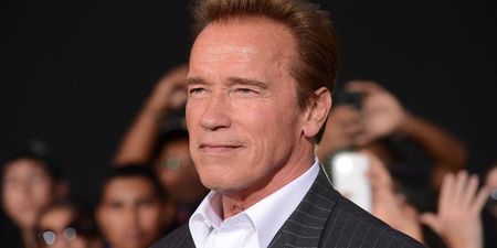 Arnold Schwarzenegger Photobombs Son While Still Unconscious After Surgery