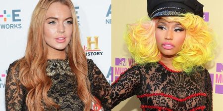 Lindsay Lohan and Nicki Minaj to Collaborate?