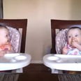 Video: Darling Twins Dance To Their Dad’s Tunes