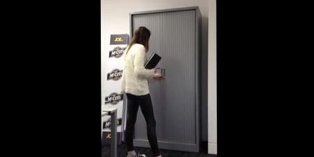 VIDEO: Never a Dull Day in the JOE/Her Offices…