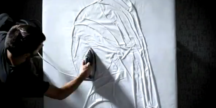Think You’re A Dinger At The Ironing?! Watch This Guy Do His Crease Thing…