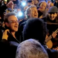Now That’s A Session! Bono and Friends take to Grafton Street for Annual Busking Turn