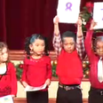 Kids Will Be Kids… One Little Guy Takes The Twelve Days Of Christmas Show Very Seriously