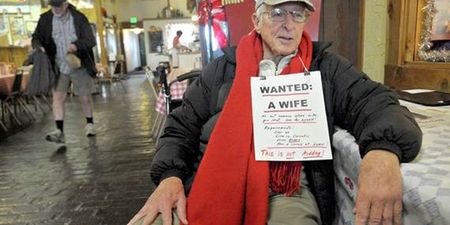 Wanted: A Wife! 82-Year-Old Man Has a Unique Way of Looking For Love