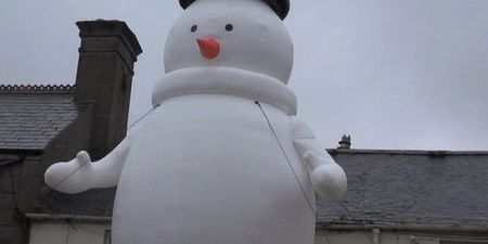 Snowy Lives to Fight Another Day – The Wicklow Snowman is Returned