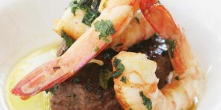 Wining & Dining: Beef Fillet With Garlic Prawns