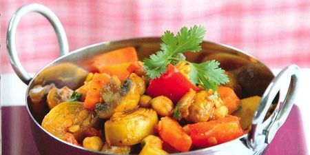Weight Watchers Recipe Of The Week: Scrumptious Vegetable Chickpea Balti