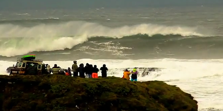 Battling The Irish Elements: The Surfers Who Braved The Sligo Swell This Week