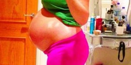 Pregnant Star Posts Snap of Bump Days Before C-Section