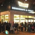 Desperate For A Doughnut: Traffic Chaos In Dark And Snow As Hundreds Queue For Scotland’s First Store