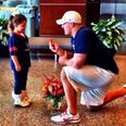 How Sweet: NFL Star Proposes to Six-Year-Old Fan