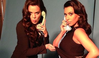 Revealed! Kim K Gives The World A First Glimpse Of Baby Kimye