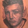 Massive Fan Then? Yes, That Is A Tattoo Of James Arthur’s Face On Her Leg