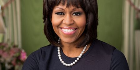 She’s A Lady… Michelle Obama’s Official Portrait Released And She’s Looking Well