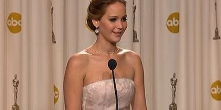 “Sorry, I Just Had A Shot” Jennifer Lawrence Gives The Best Post-Oscars Interview Ever