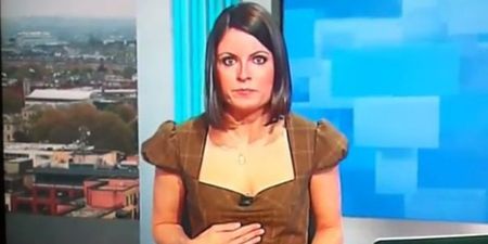 TV3 Newsreader Chokes Live on Air
