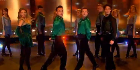 VIDEO: They Can Do ANYTHING!! Ant And Dec Join The Riverdance With Style