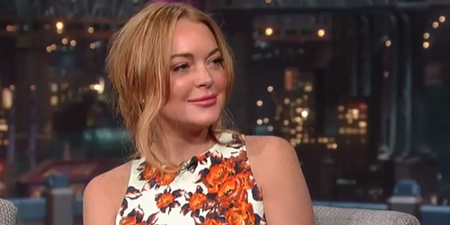 VIDEO: Lindsay Lohan On The Letterman Show… Let’s Just Say It’s Awkward